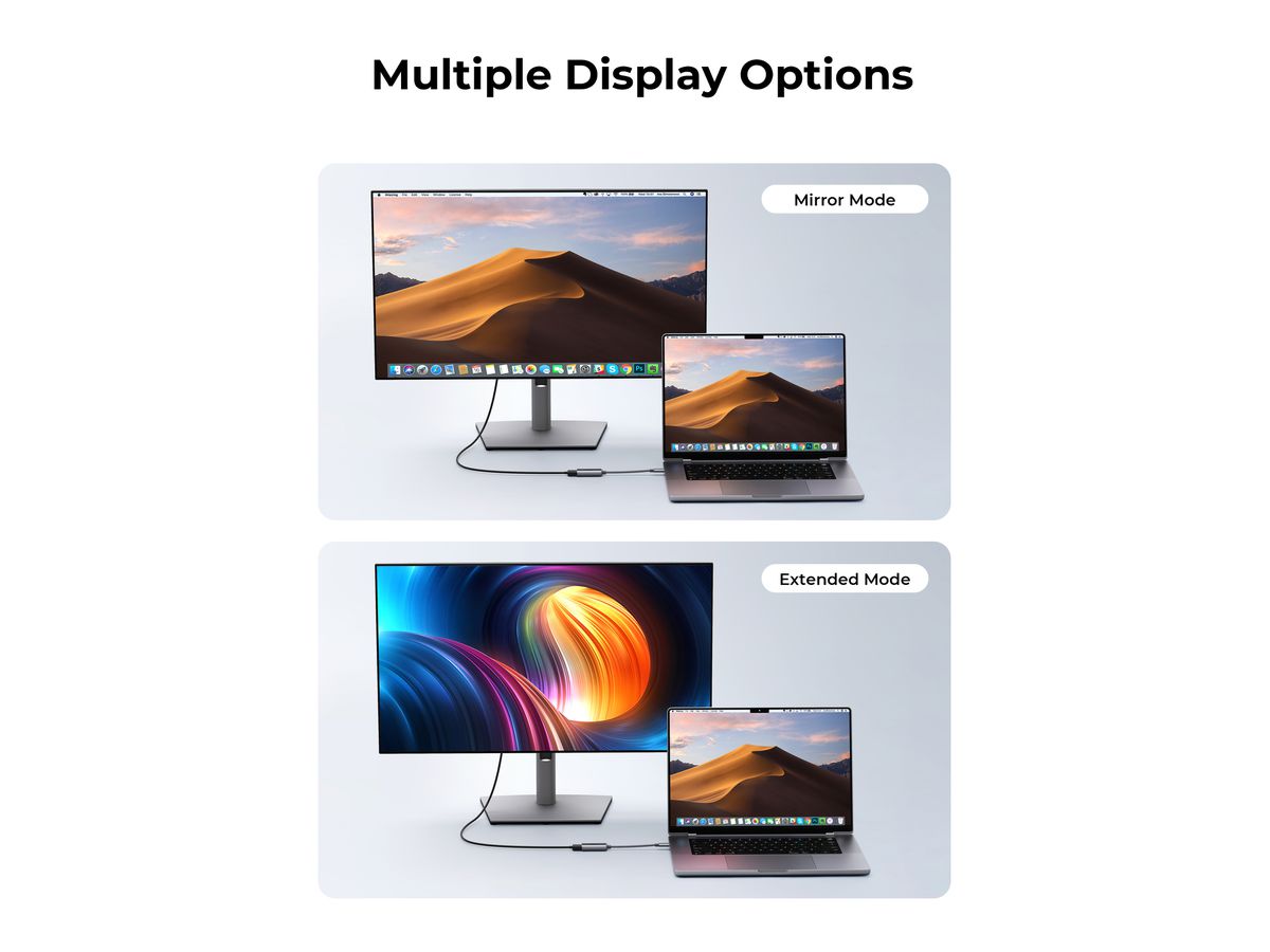 AUKEY USB-C to HDMI Adapter UH-H01 TravelDok 4K (0689323790890)