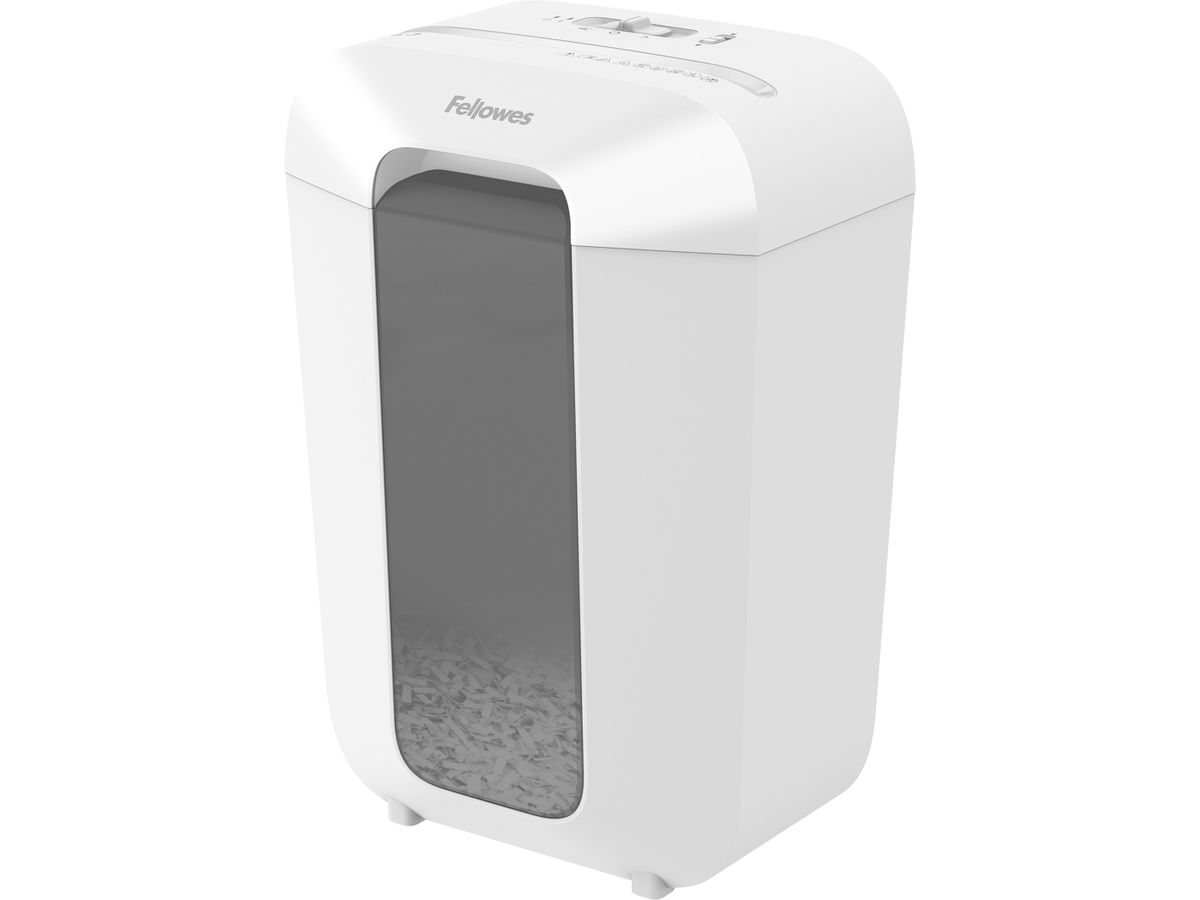 FELLOWES Aktenvernichter Powershred 100017468 LX70, P-4, 18Lt, weiss (0043859797158)