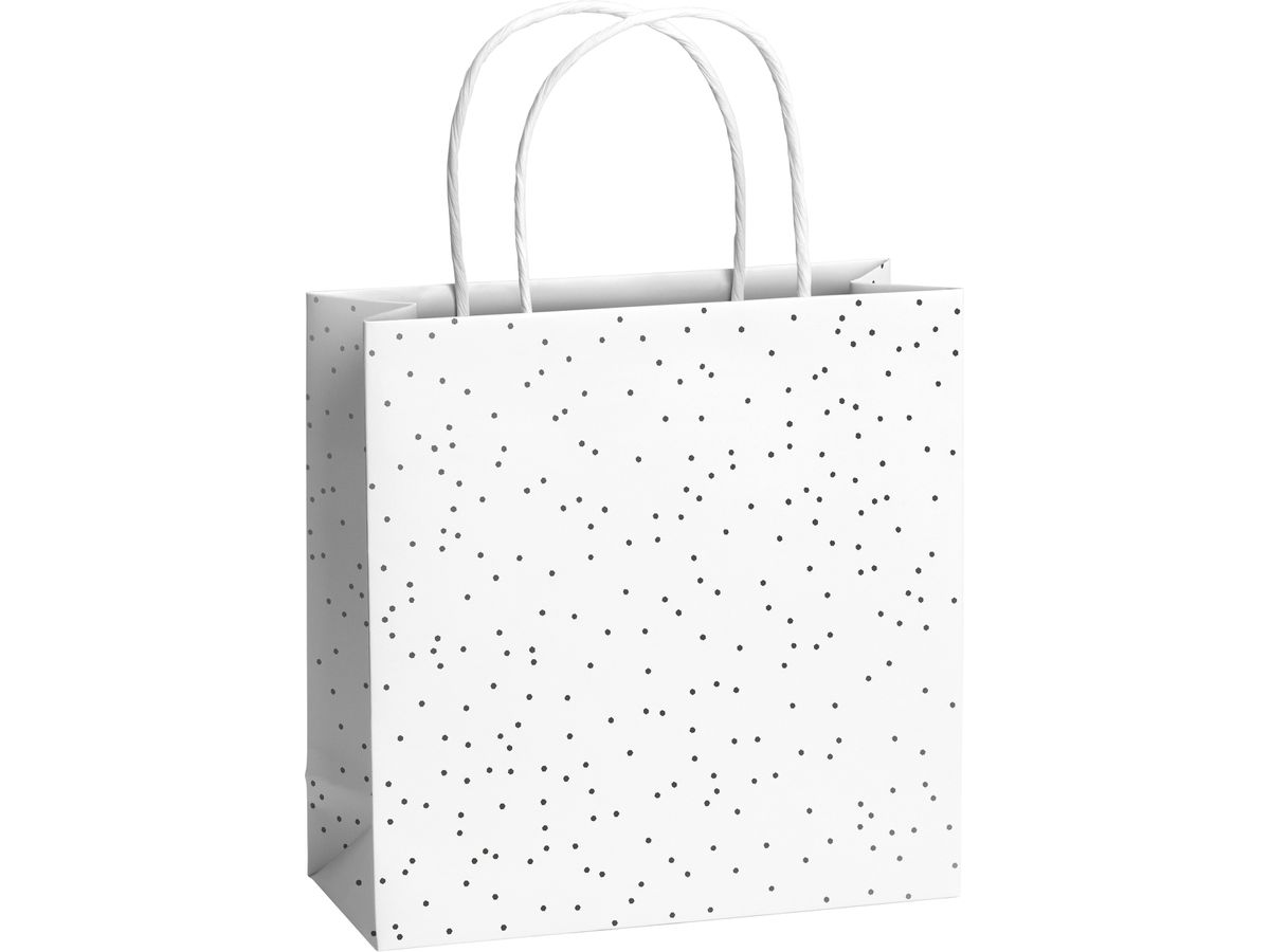 STEWO Sacchetto regalo Nieve 2543539299 grigio scuro 20x8x20cm (7630050875483)