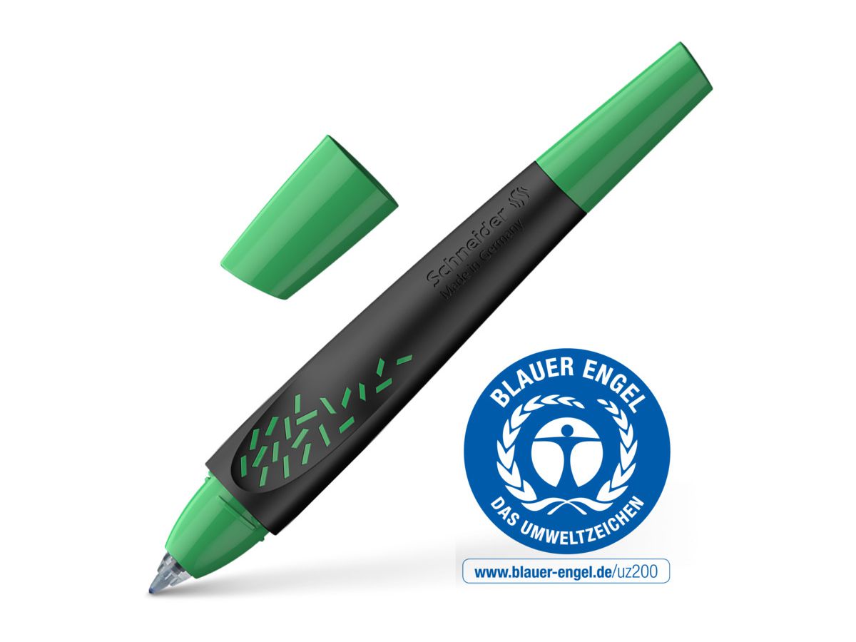 SCHNEIDER Rollerball Pen Breeze 0.5mm 188804 nero/verde (4004675150790)