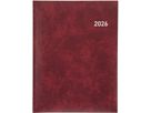 BIELLA Geschäftsagenda Orario 2026 809301470026U 1W/2S weinrot ML 17.8x23.5cm (7611365524396)