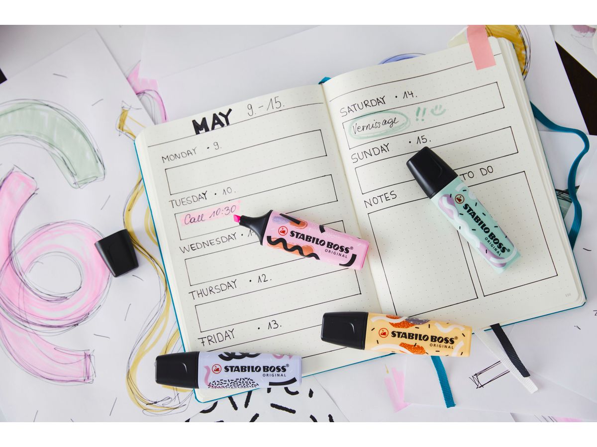 STABILO Textmarker BOSS ORIGIN. 2-5mm 70/111-101 by Ju, Wolkenblau (4006381590679)