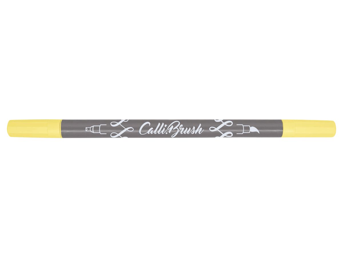 ONLINE Callibrush Pen Double Tip 2mm 19063/6 Vanille (4014421190635)
