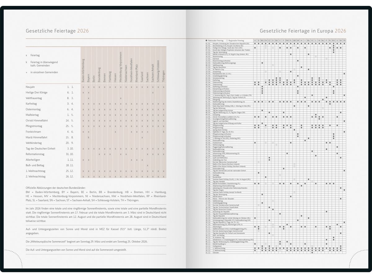 RIDOIDE Design Line 2026 7028507026.26 1G/1P Watercolor TE 14.8x21cm (4003273788749)