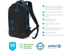 DICOTA Eco Backpack Slim MOTION D32013-RPET 13-15.6 inch Black (7640239420809)