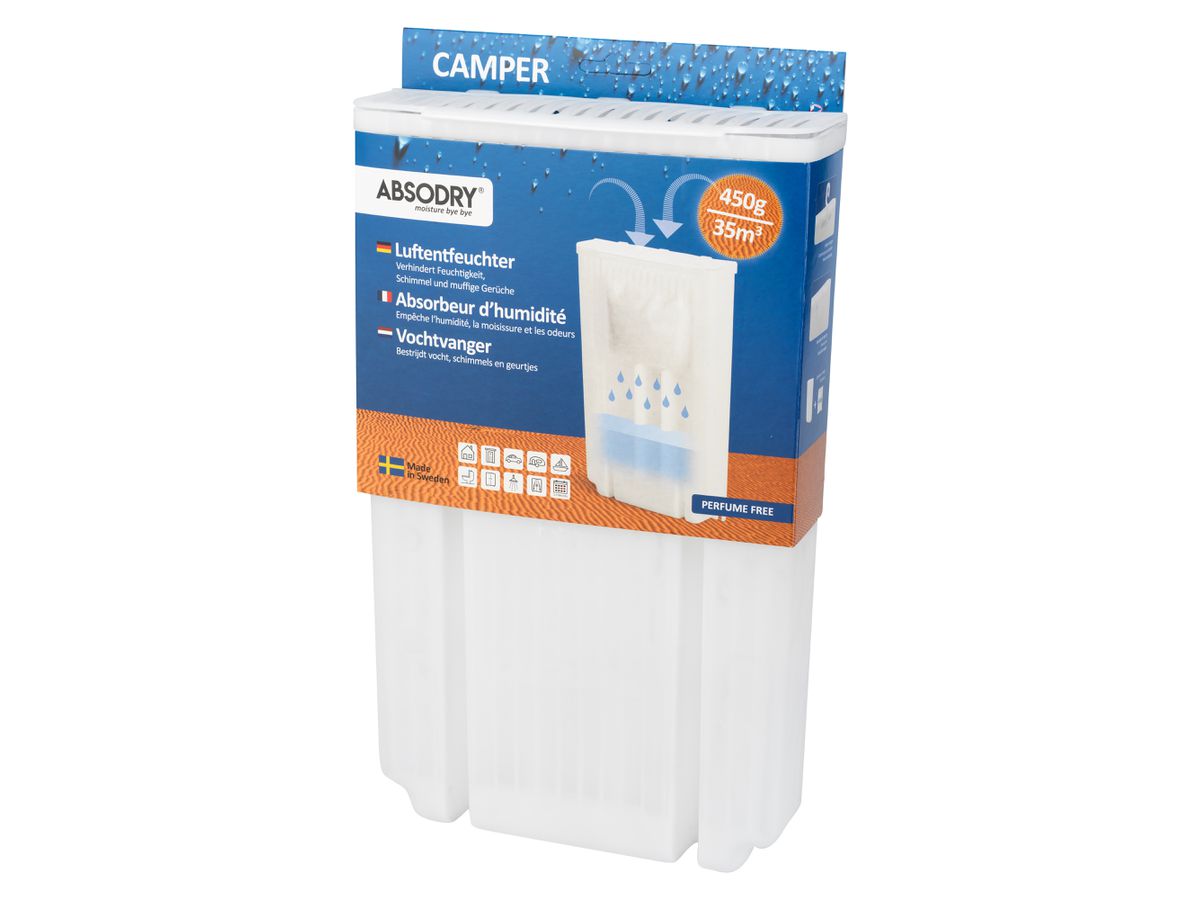 ABSODRY Déshumidificateur Camper 450g 456.530316.00 transparent (7350009530316)