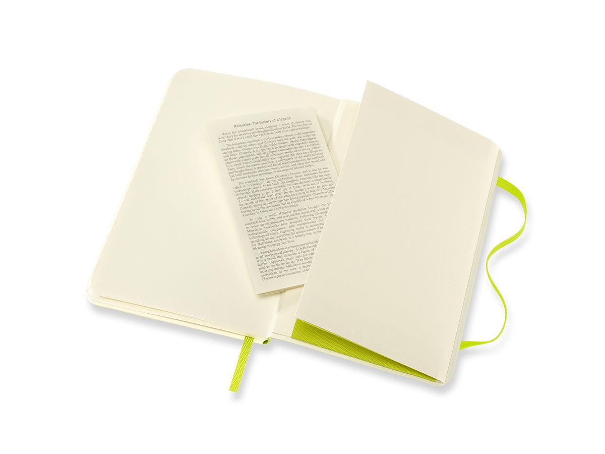 MOLESKINE Carnet SC Pocket/A6 850970 ligné,lime,192 p. (8056420850970)