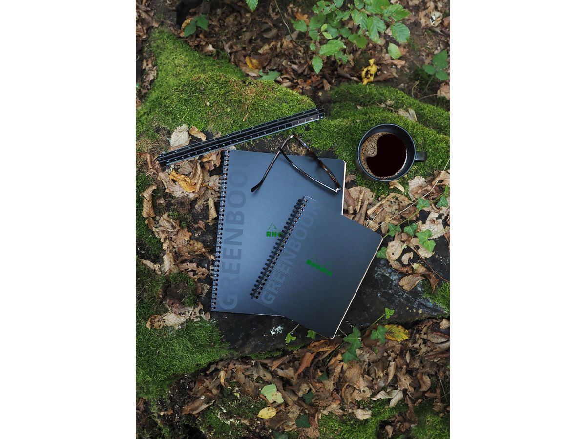 RHODIA Greenbook Notizbuch A4 119912C kariert 90g 160 S. (3037921199121)