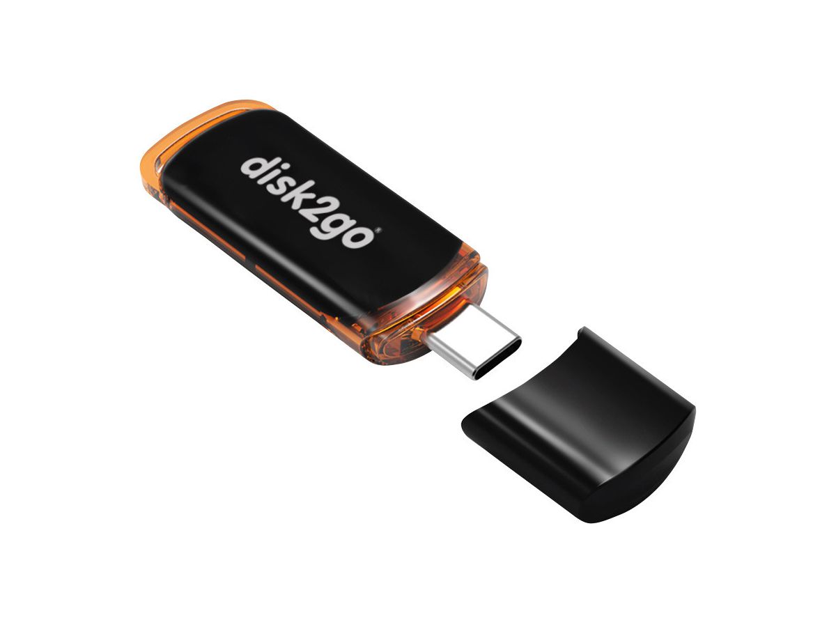 DISK2GO USB-Stick solo 16GB 30006622 Type C USB 3.2 (7640111168379)