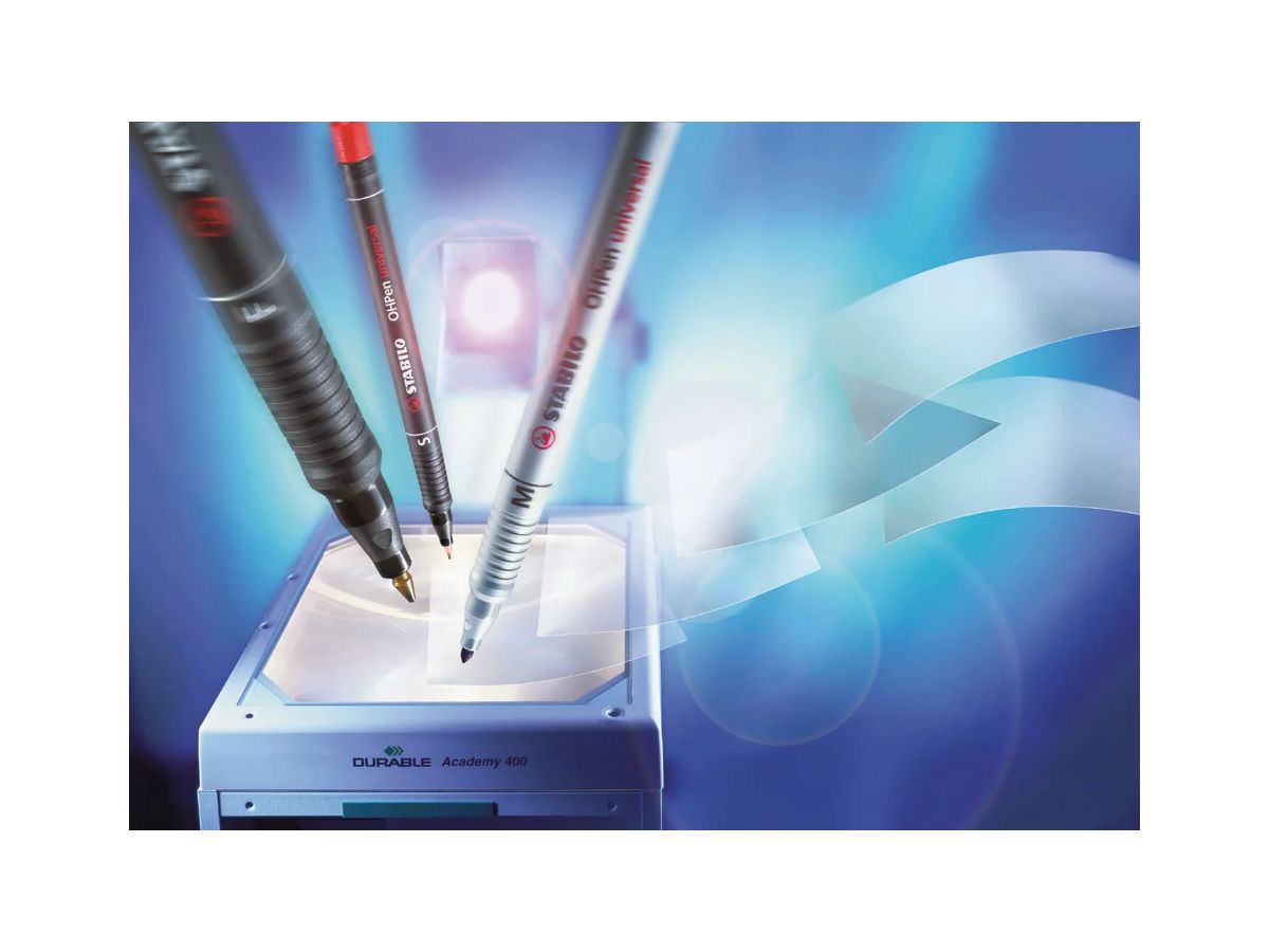 STABILO OHP Pen non-perm. F 852/40 rot (4006381114455)