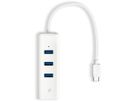 TP-LINK USB-C to GBE Network Adapter UE330C with 3-Port USB-A Hub (8885020622263)
