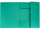 BIELLA Dossier ferm. Élastique A4 17840030U vert, 590gm2 220 flls. (7611365252534)