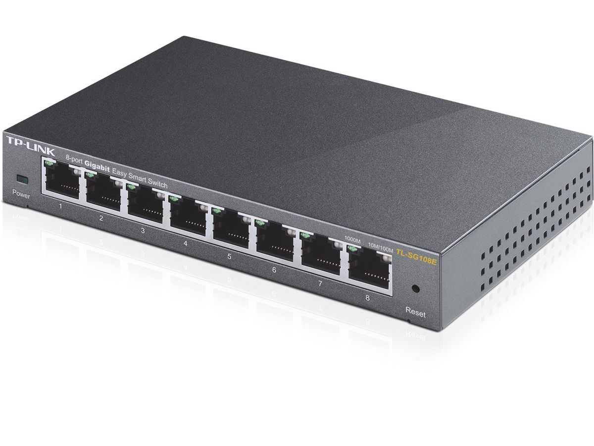 TP-LINK 8-Port Gigabit Smart Switch TLSG108E (6935364021856)