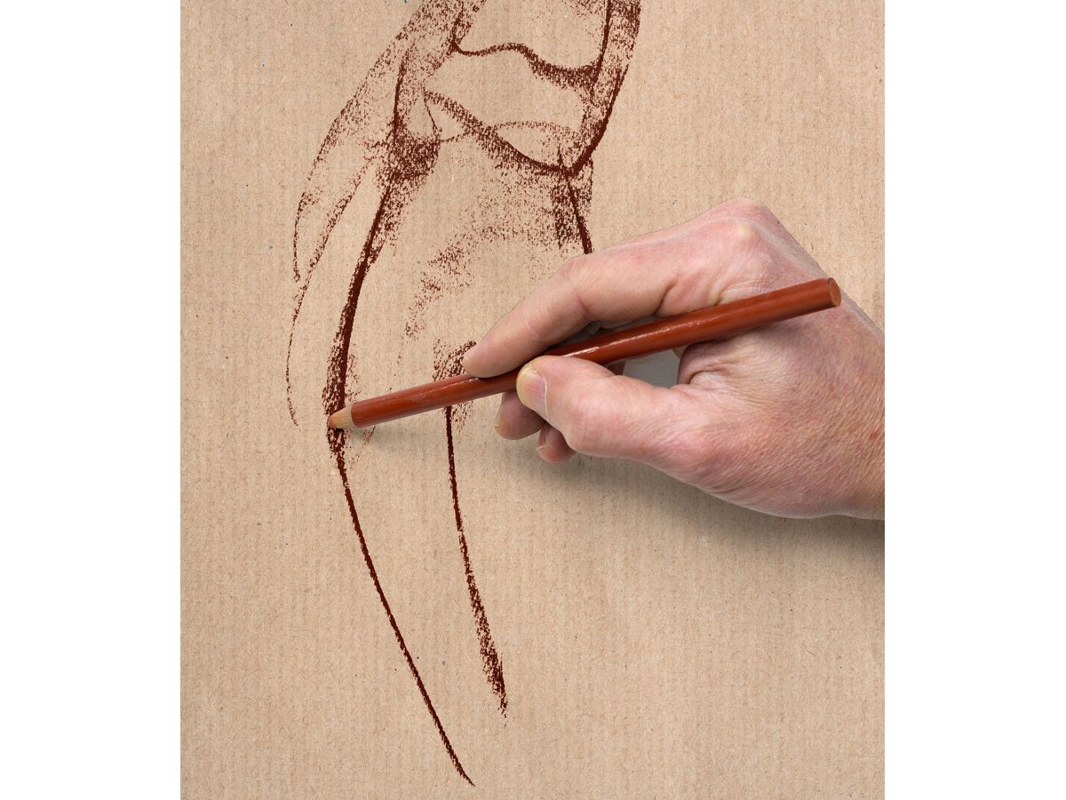 CLAIREFONTAINE Block geleimt A5 96544C Braun 100 Blatt (3329680965445)