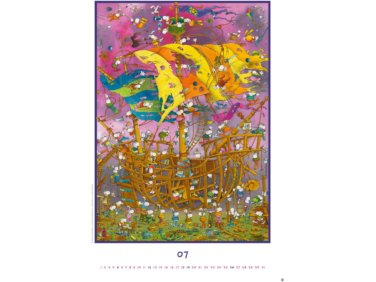 HEYE Bildkalender 2026 1200+26 Mordillo DE 37x53.5cm (9783756409488)