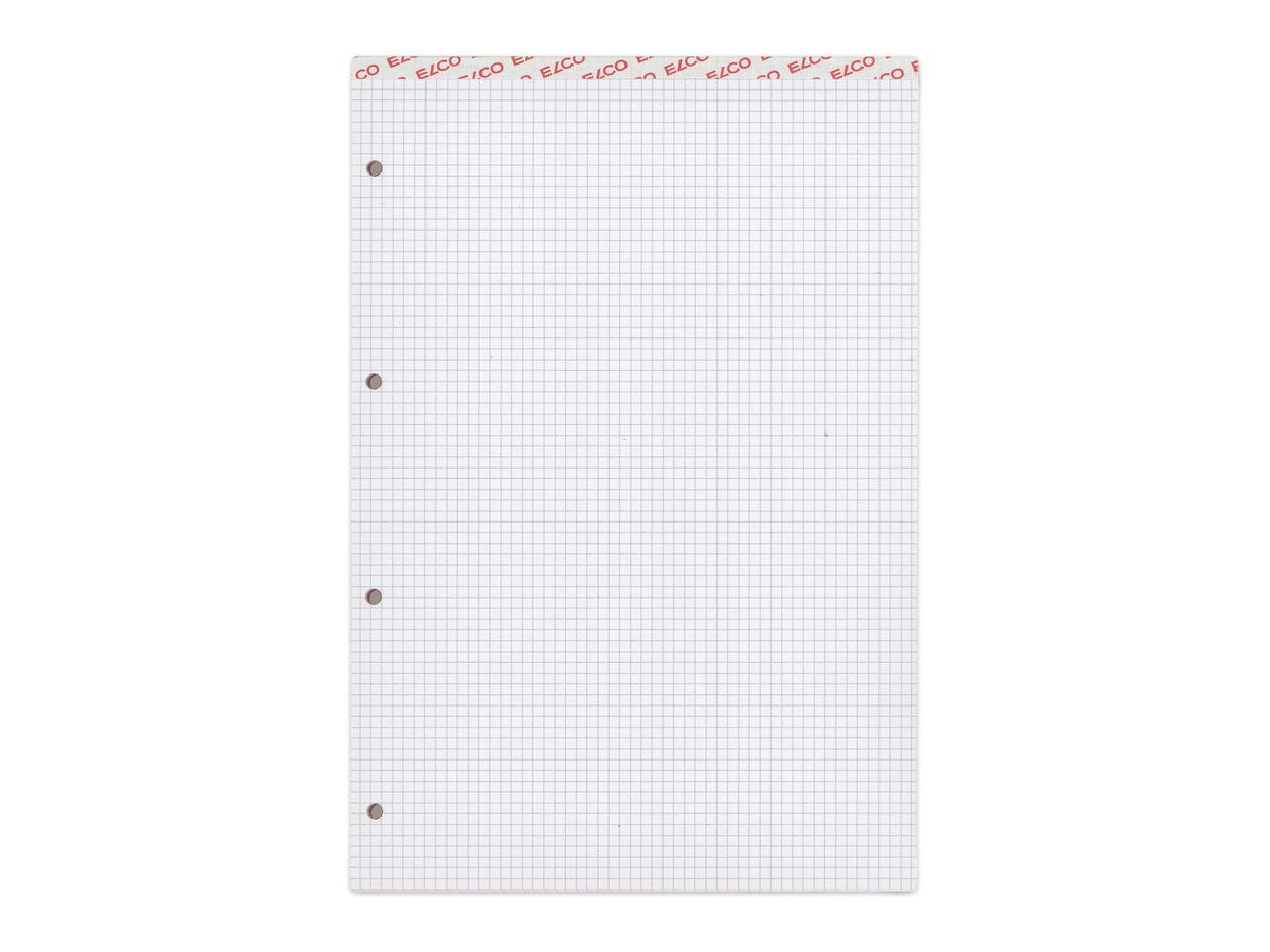 ELCO Block Office kariert 4mm A4 73425.17 hochweiss, 70g 100 Blatt (7610425115505)