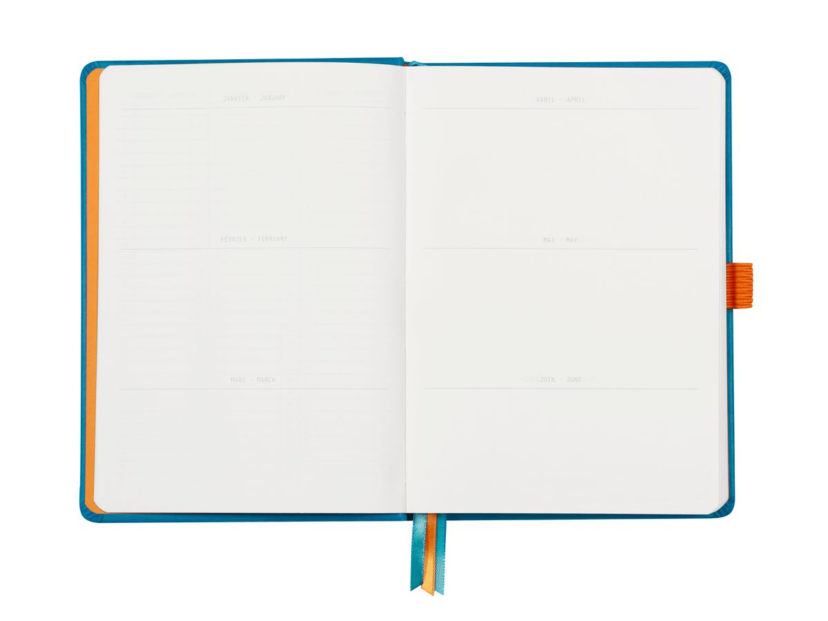 RHODIA Goalbook Notizbuch A5 118576C Hardcover türkis 240 S. (3037921185766)