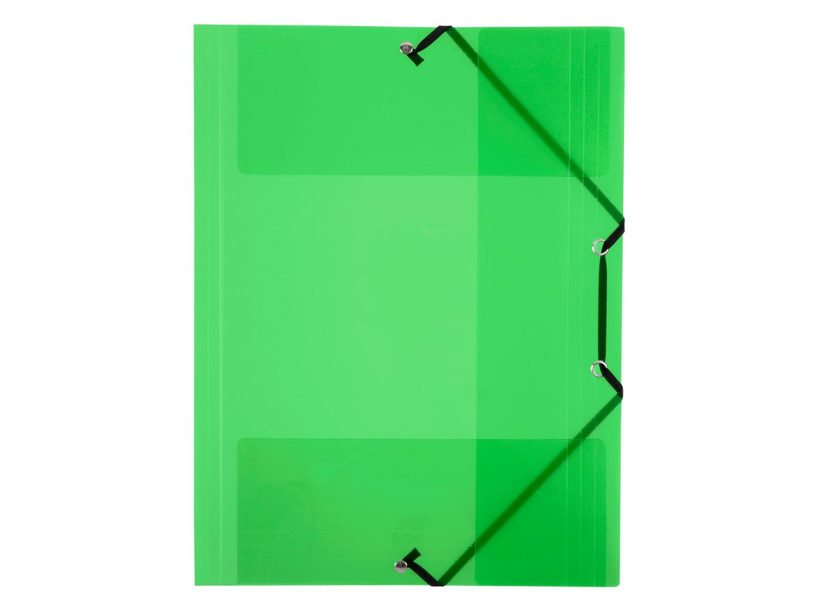 VIQUEL Cartellina con elastico A4 113373-08 verde (3135251133423)