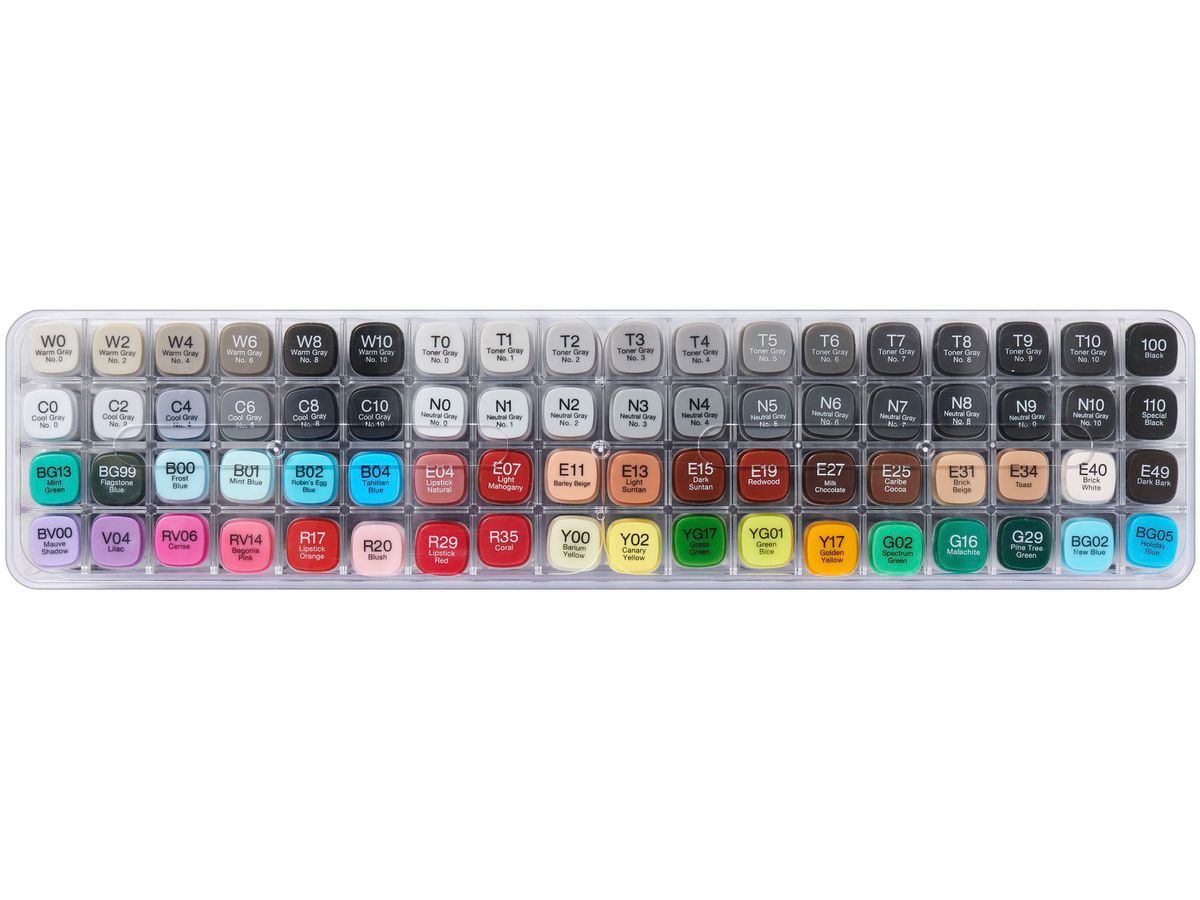 COPIC Marker Classic 20075161 Set B, 72 pcs. (4511338063385)