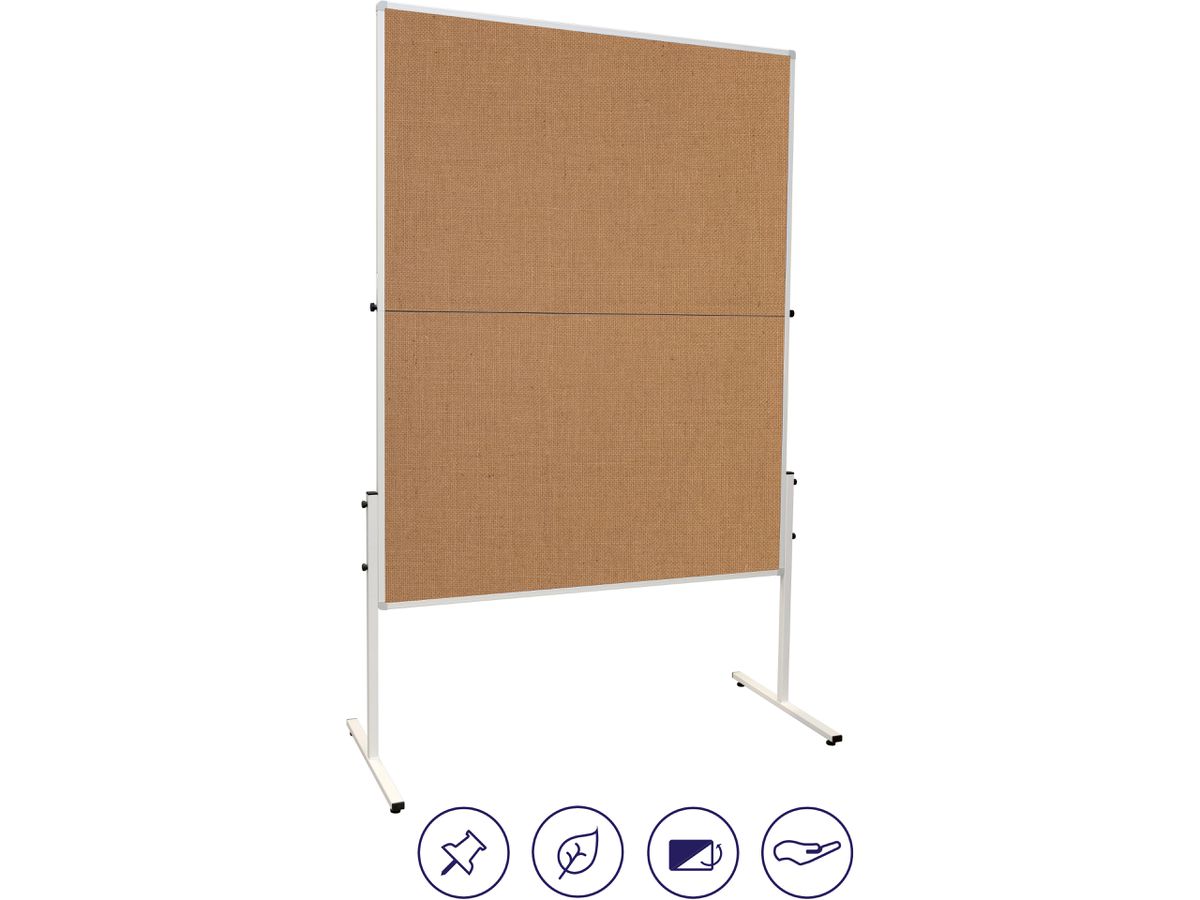 FRANKEN Tableau modération 150x120 cm MT9909 U-Act!Line, jute (4016946222075)