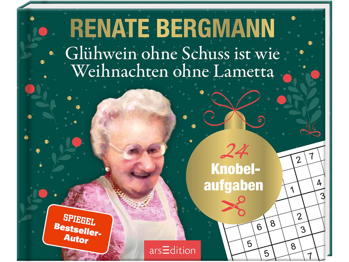 ARS EDITION Calend. L'Avent 15.3x12.6cm 136202 24 casse-têtes (9783845862026)