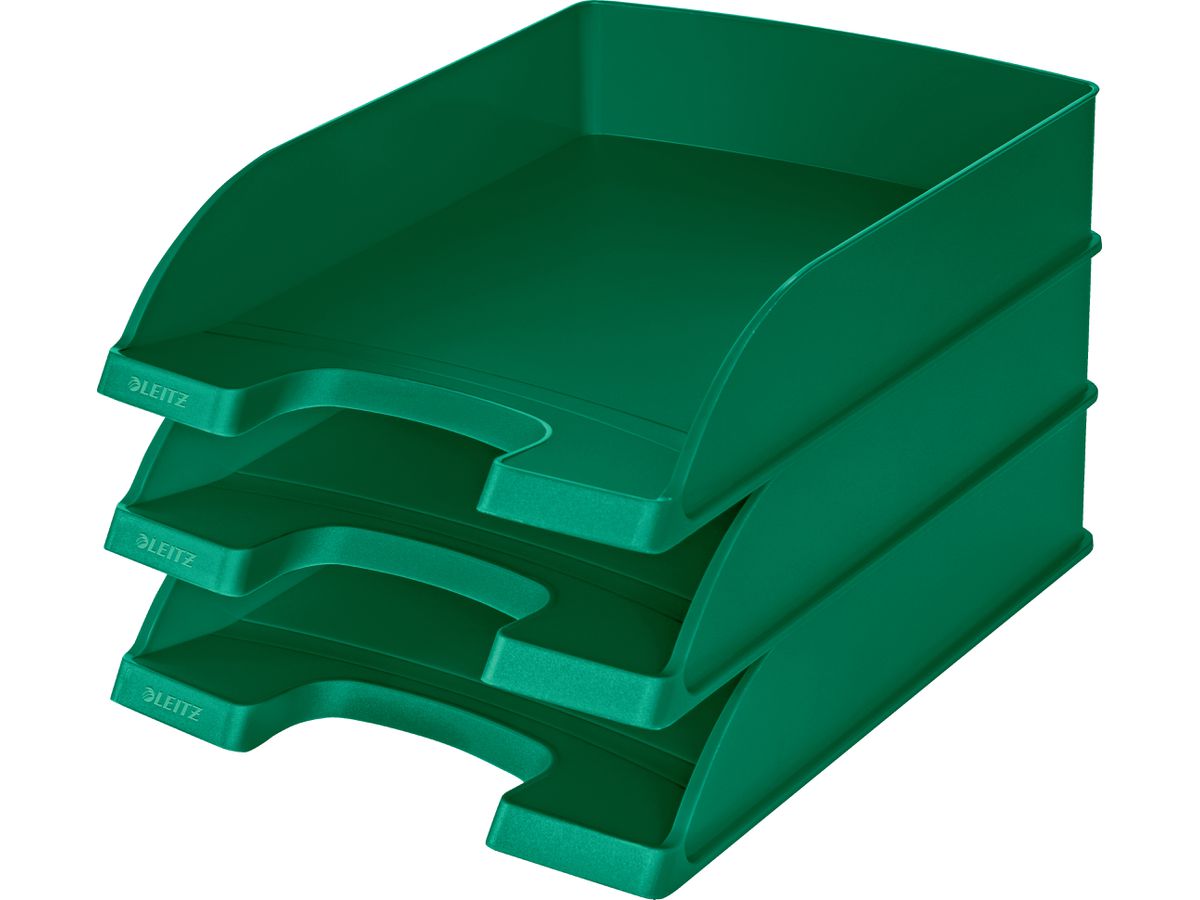 LEITZ Corbeille à courrier Plus A4 52270055 vert (4002432311064)
