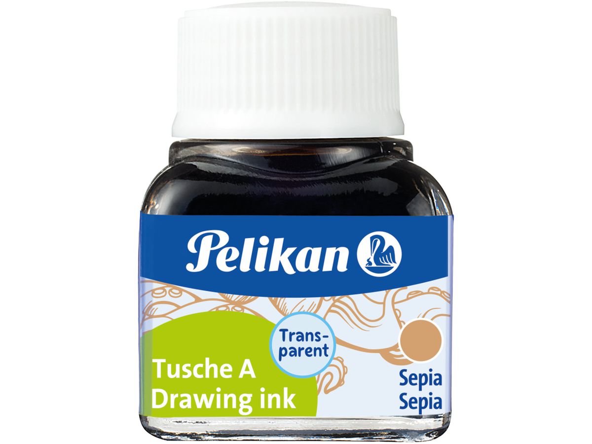 PELIKAN Encre de chine 10ml 523/15 sepia (4012700201645)