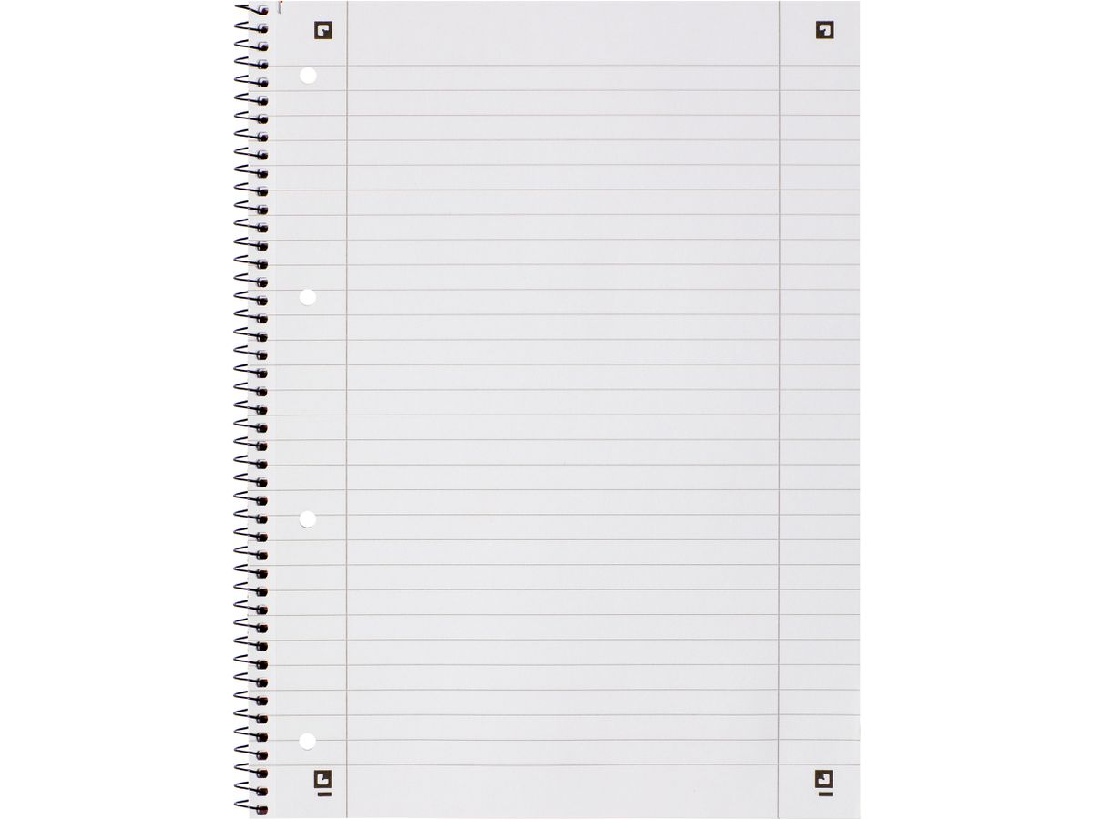 OXFORD Collegeblock Touch A4+ 400086493 rigato, 90g 80 fogli (4006140021390)