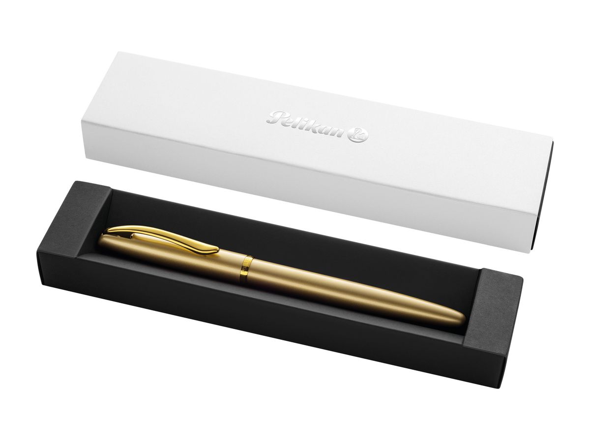 PELIKAN Stylo plume Jazz Noble M 821827 Elegance Gold (4012700821829)