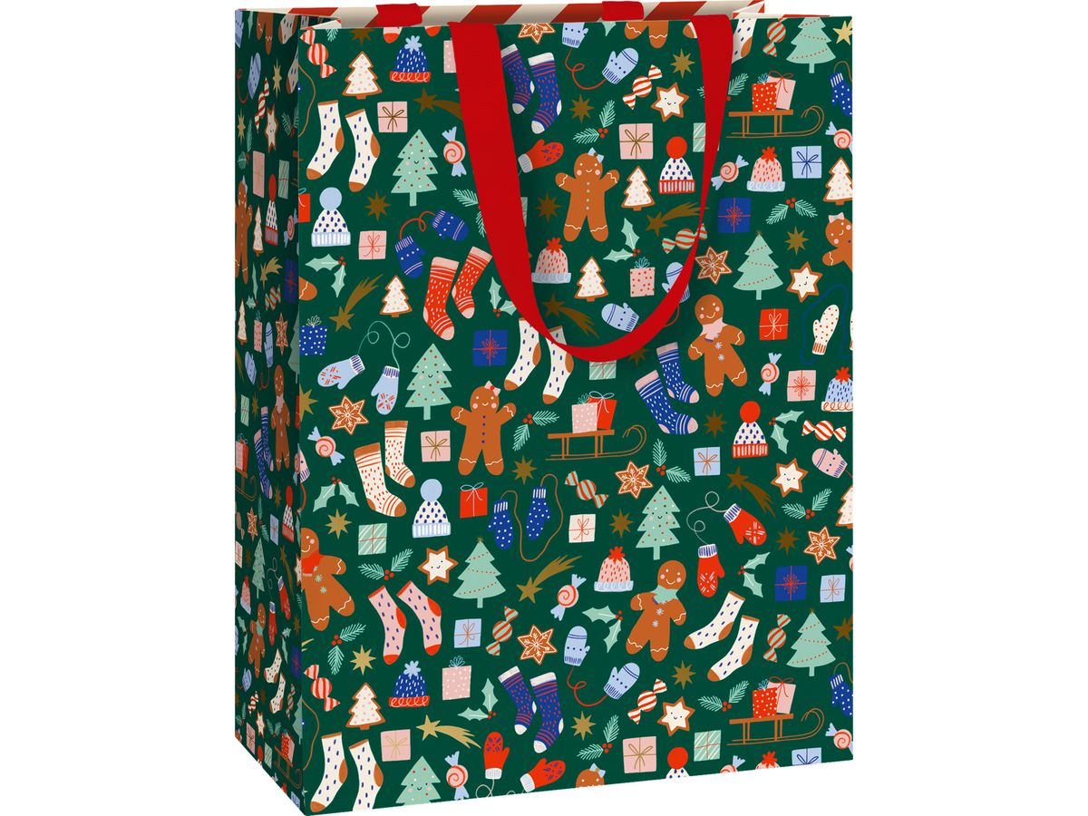 STEWO Geschenktasche Marioka 2544523747 dunkelgrün 23x13x30cm (7630050875896)