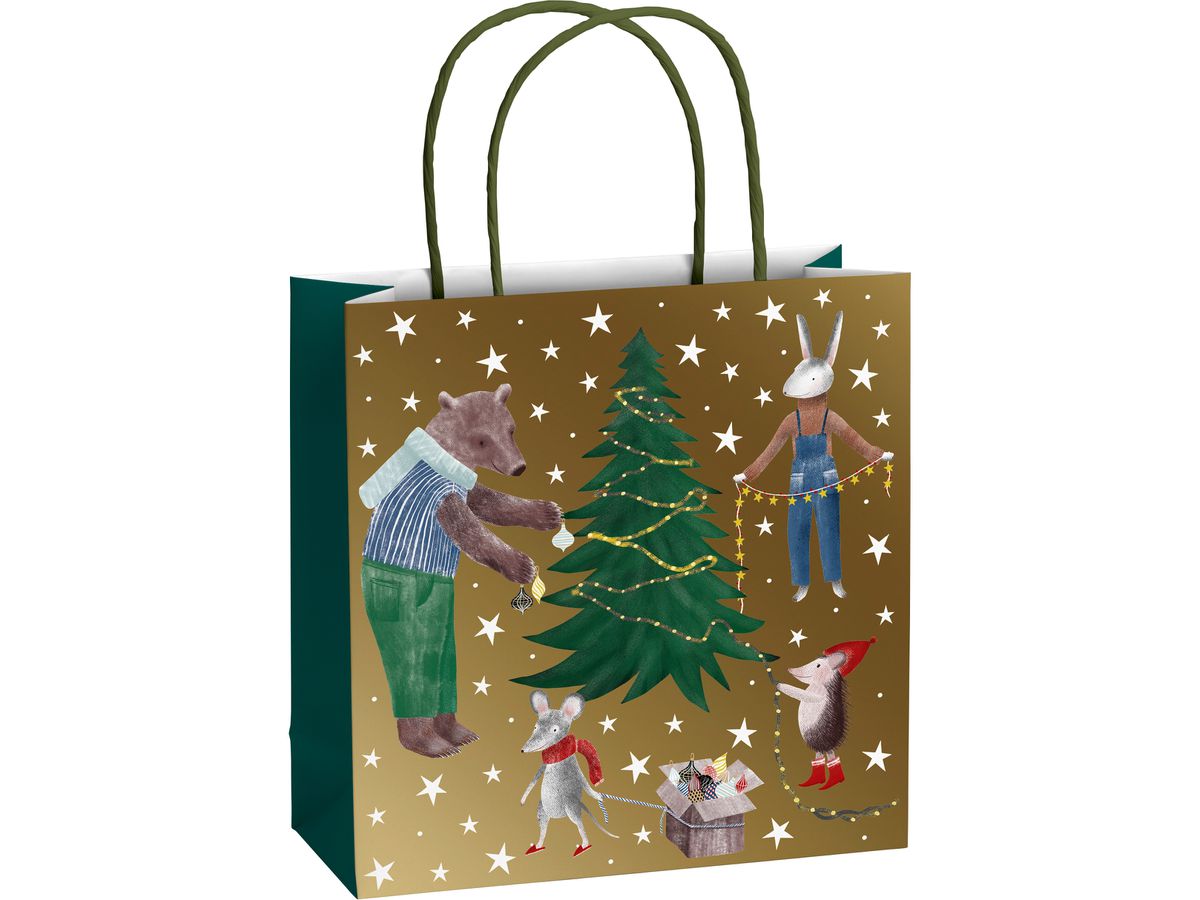 STEWO Geschenktasche Melin 2543511147 dunkelgrün 20x8x20cm (7630050889497)