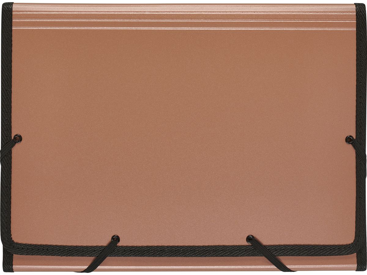 KOLMA Dossier à comp. Bliss A4 11.033.10 bronze 12 comp. (7611967113646)