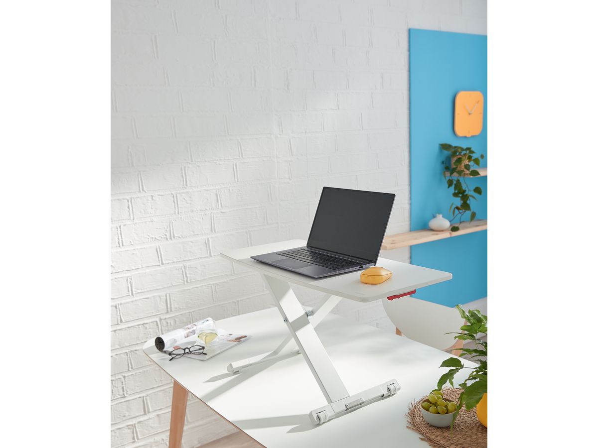 LEITZ Schreibtisch-Aufsatz Cosy 6533-00-85 grau 350x48x700mm 1 Stück (4002432129447)