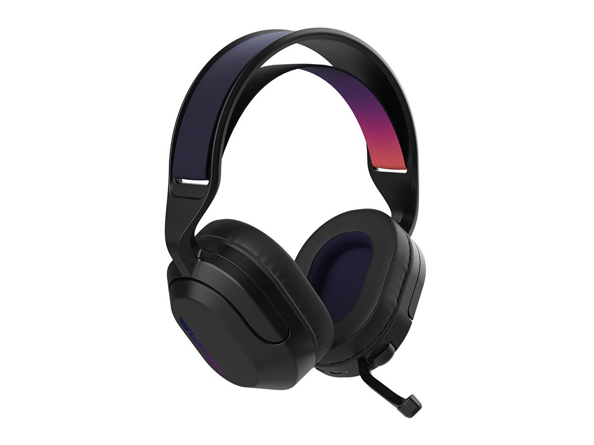 JLAB Nightfall Gaming Headset IEUGHBNHTFALLRBLK4 Wireless, Black (0810119072061)