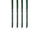 COPIC Multiliner 22075627 Olive Set, 4 pz. ass. (4013695263472)