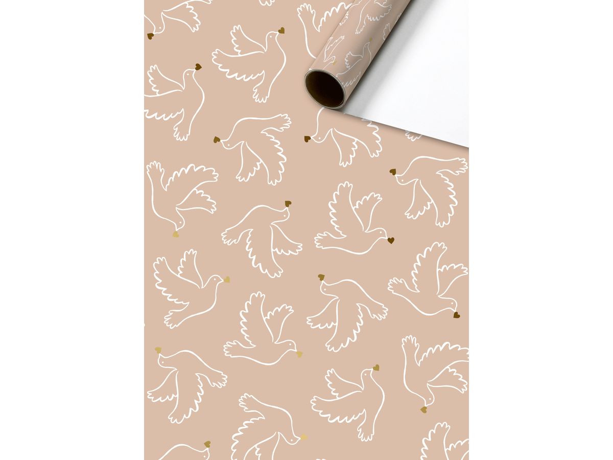 STEWO Geschenkpapier Ditte 2528531325 rosa 70x200cm (7630050870211)