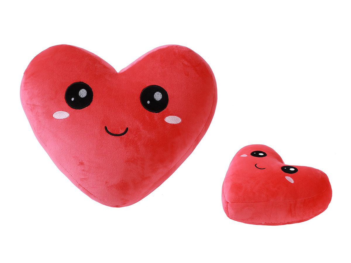 I-TOTAL Kissen Herz XL2208I rot 33x28cm (8059037070458)