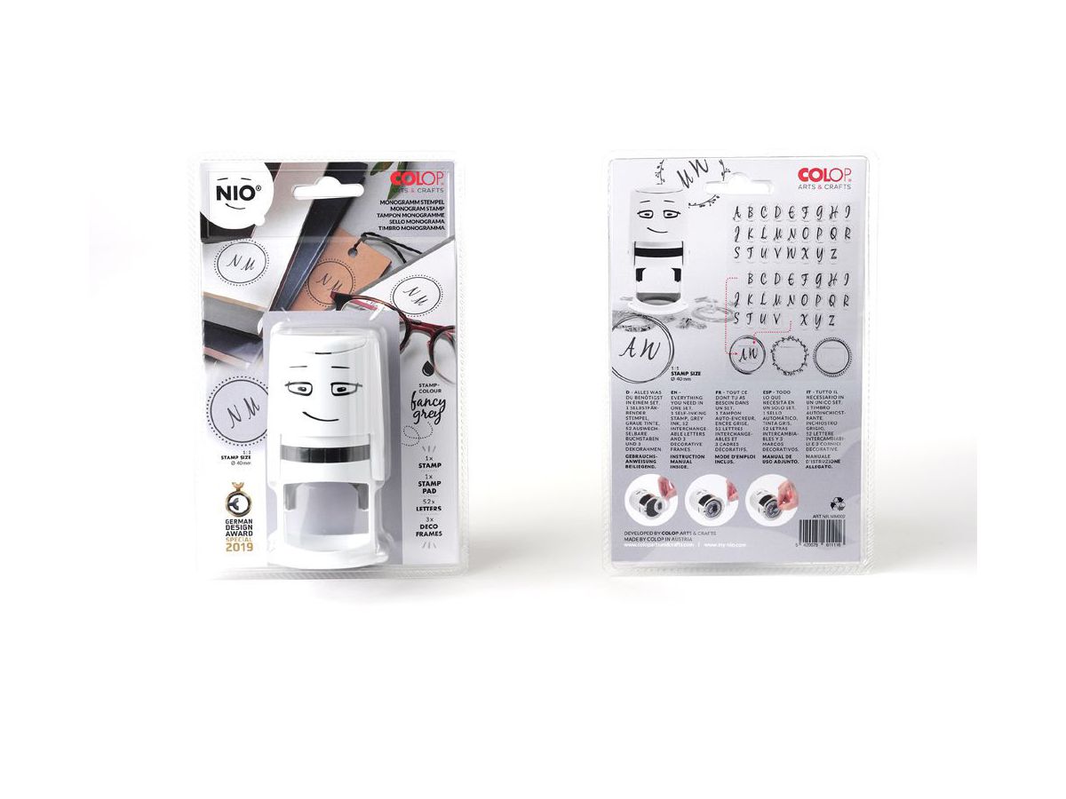 COLOP Stempel 154867 NIO Monogramm Buch (5420078611116)