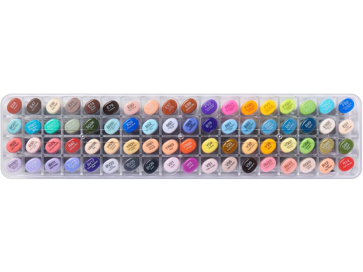 COPIC Marker Sketch 21075164 Set D, 72 Stück (4511338063194)