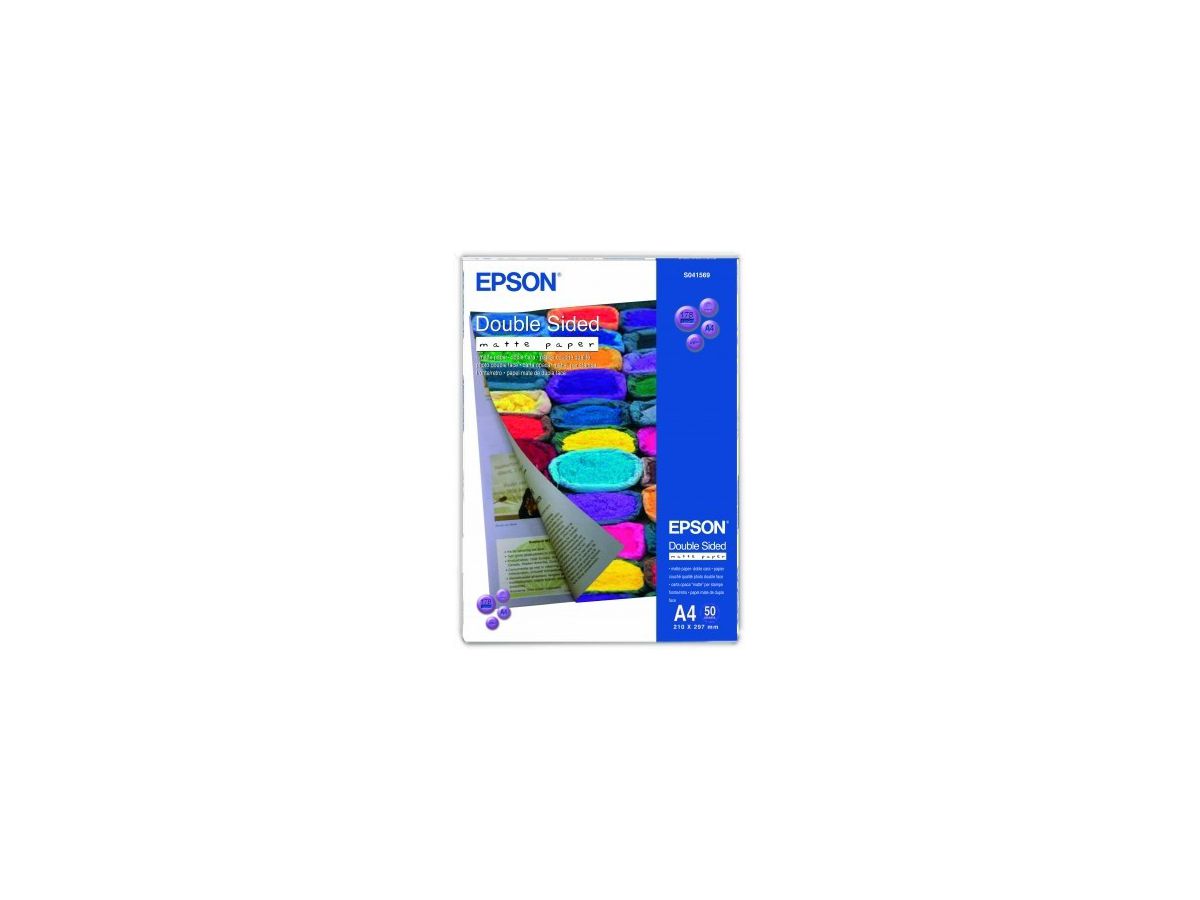 EPSON Paper Matt double sided A4 S041569 InkJet 178g 50 feuilles (0010343839014)
