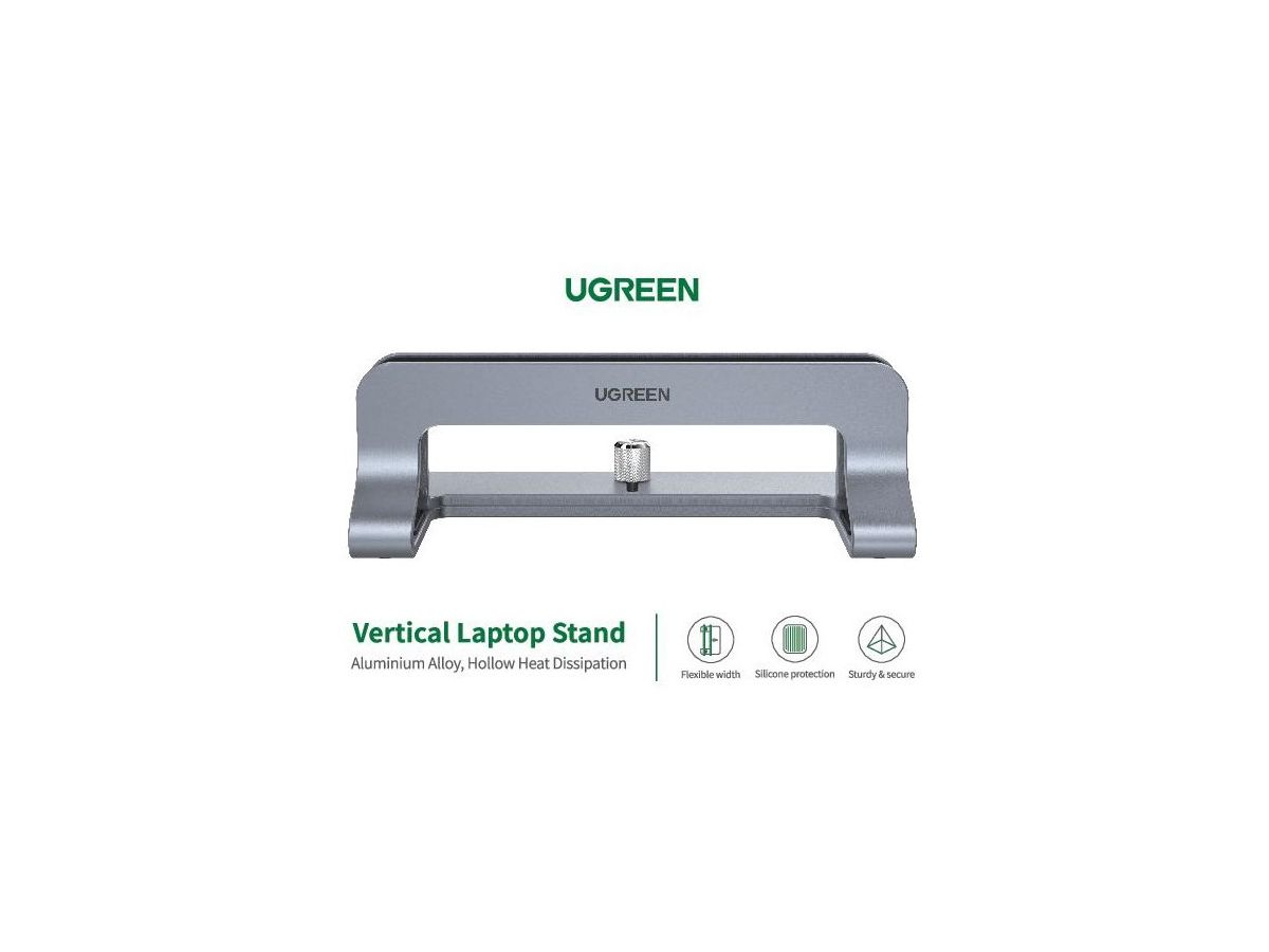 UGREEN Vertical Laptop Stand 20471 Silver (6957303824717)