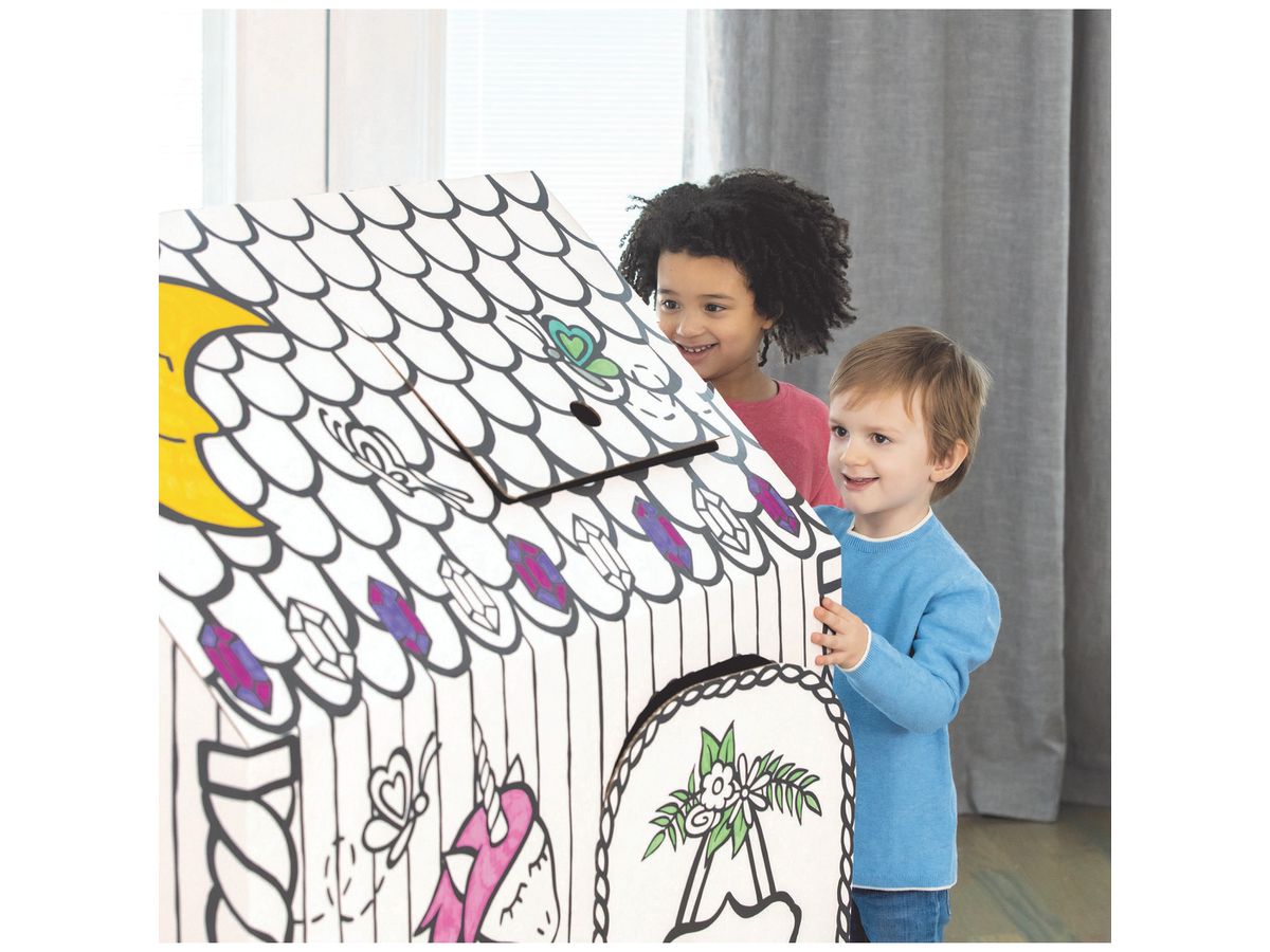 FELLOWES Maison de jeu BANKERS BOX 1232401 Licorne 121x97x81cm (0043859779536)