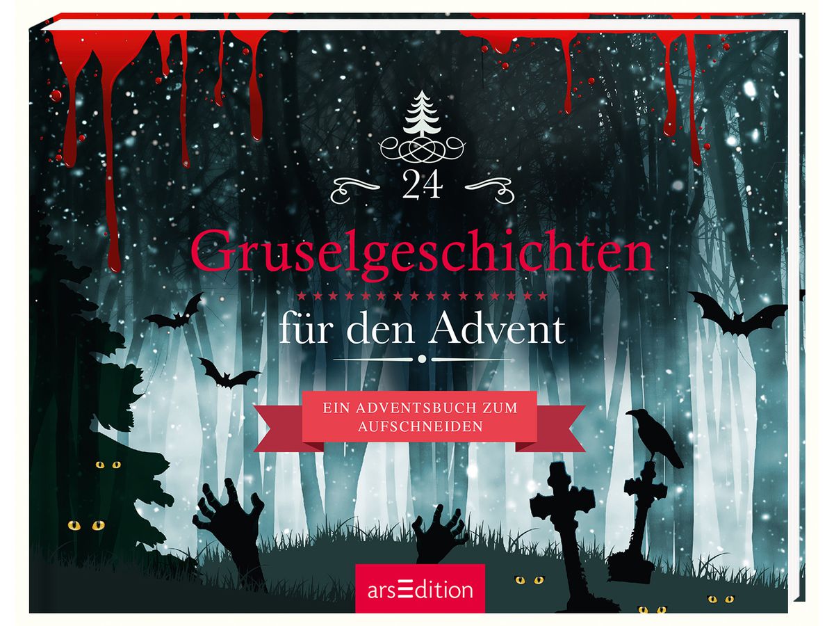 ARS EDITION Adventsbuch Gruselgeschichten 783845821214 20,5x15,6cm/164 pages (9783845821214)
