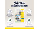 AVERY ZWECKFORM Etikette f. CD, glossy 117mm C9660-25 InkJet,SuperSize 50 St./25 Bl. (4004182233849)