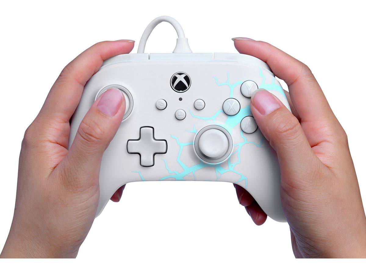 POWER A Advantage Wired Controller XBGP0519-01 Xbox Series X/S Arctic Ice (0617885151910)
