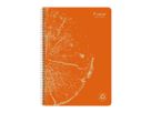 CLAIREFONTAINE Cahier spirales FOREVER A4 68406C ligné, assorti 60 f. (3210330684062)