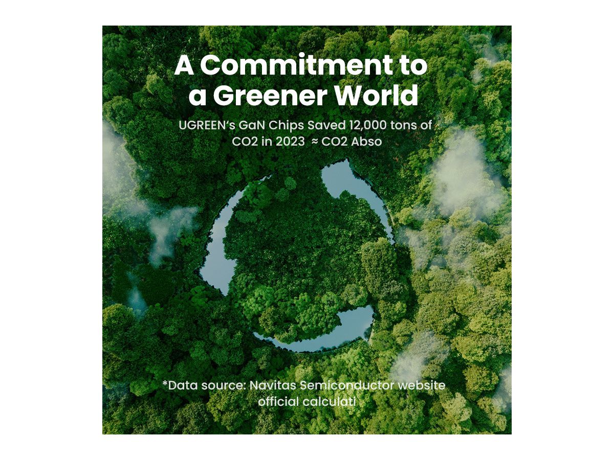 UGREEN USB-C Wallcharger Nexode S 35043 100W,4-Port,GaN,FastCharg. (6941876230433)