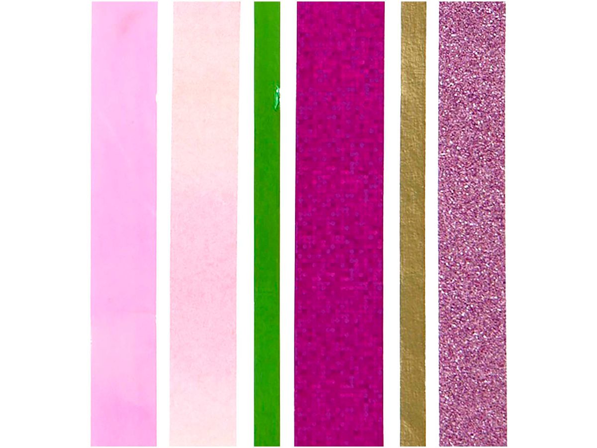 RICO DESIGN Washi Tape Set FSC 302163 rose 6 rulli (4051271427924)