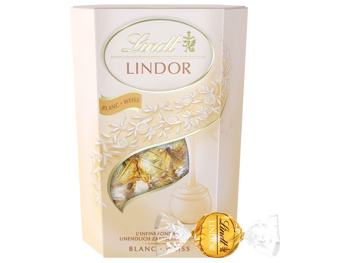 LINDT Lindor Palline 492901 Bianco 200g (7610400030632)