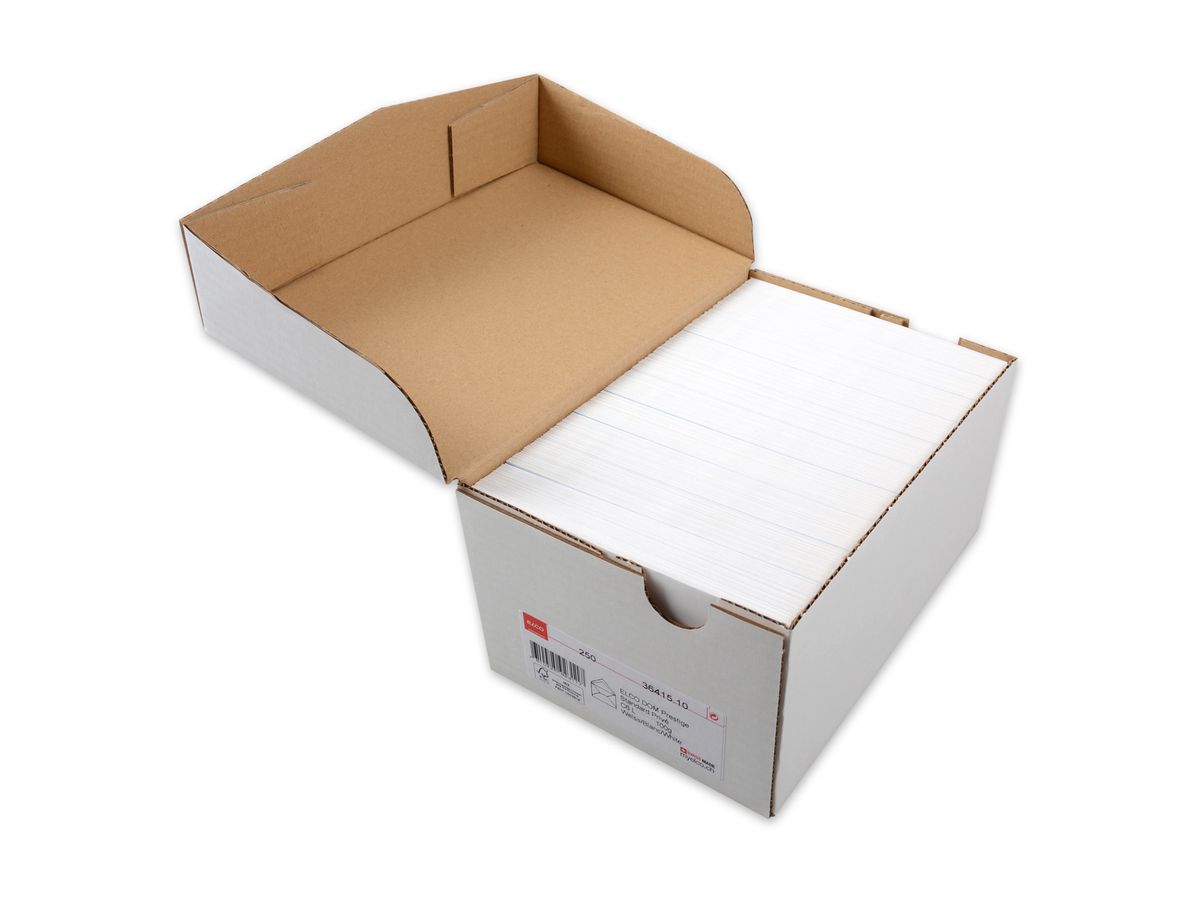 ELCO Couvert Dom o/Fenster C6 36415.10 100g, weiss 250 Stück (7610425923117)